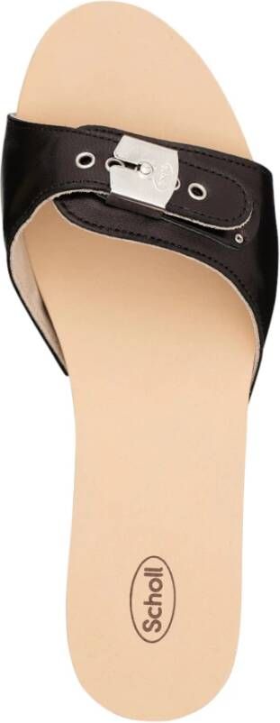 Scholl Zwarte Sandalen voor Stijlvolle Voeten Black Dames