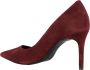Schutz Bordeaux Suede Puntige Decollete Pumps - Thumbnail 2