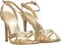 Schutz High Heel Sandals Beige Dames - Thumbnail 2