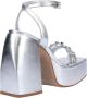 Schutz High Heel Sandals Grijs Dames - Thumbnail 3