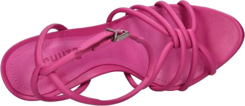 Schutz Sandalen Fuchsia