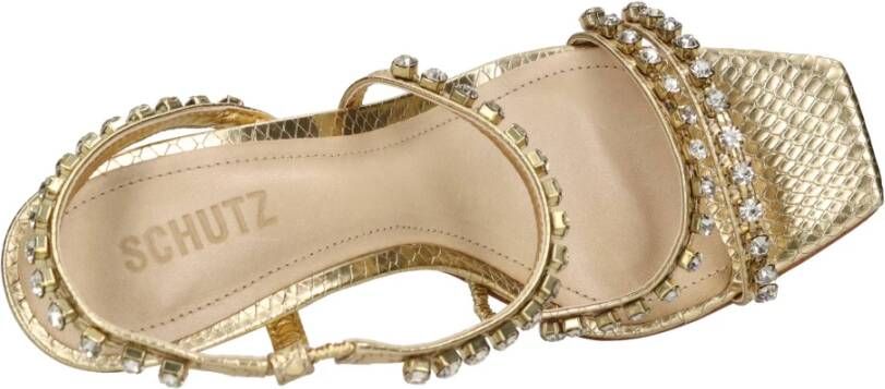 Schutz Sandalen Goud
