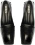 Schutz Vierkante Neus Loafers Black Dames - Thumbnail 2