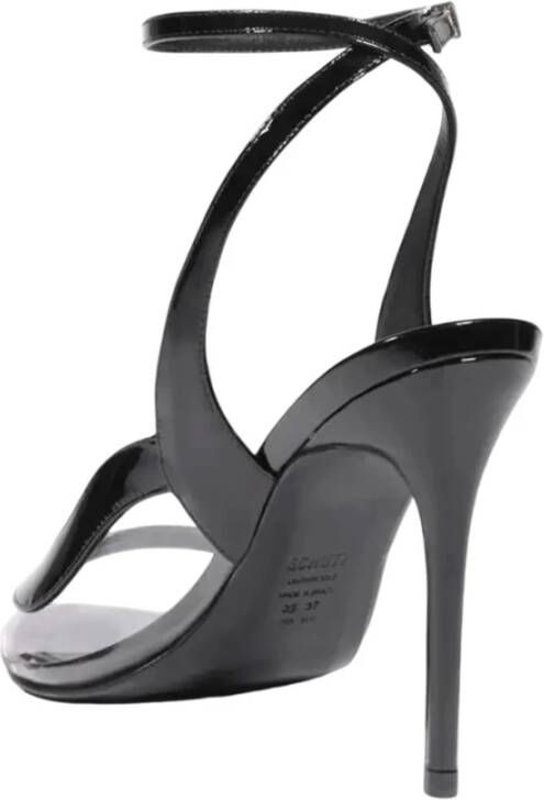 Schutz Vinyl Leaf High Heel Sandals