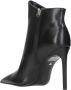 Schutz Zwarte Kwast Stiletto Enkellaarsjes - Thumbnail 2