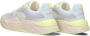 Scotch & Soda Celest chunky suède sneakers lichtblauw multi - Thumbnail 6