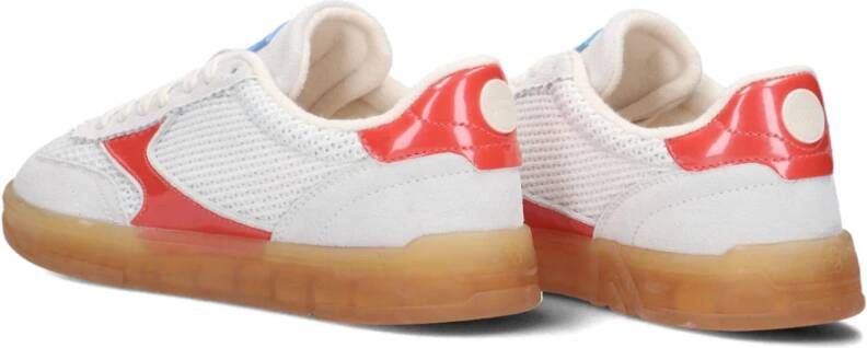 Scotch & Soda Witte Nixie Lage Sneakers voor Dames