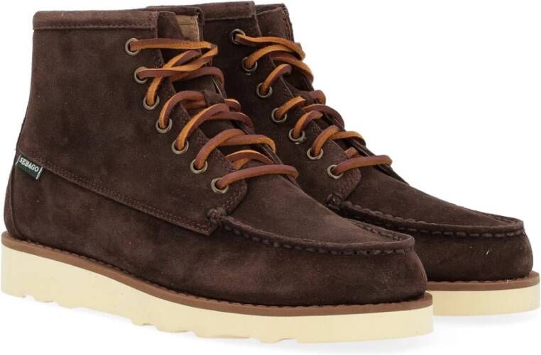 Sebago Bruine Suede Tala Laars Bruin Heren