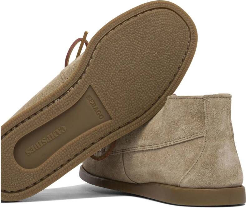 Sebago Beige Loafer Schoenen voor Mannen