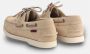Sebago Beige Mocassins Leren Schoenen Lichtgewicht Comfort Beige Dames - Thumbnail 4