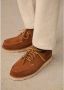 Sebago Handgemaakte suède mocassin met rubberen zool Brown Heren - Thumbnail 5