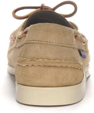 Sebago Beige Suède Loafer Schoen