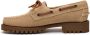 Sebago Beige Suède Mocassins Comfort Stijl Beige Dames - Thumbnail 8