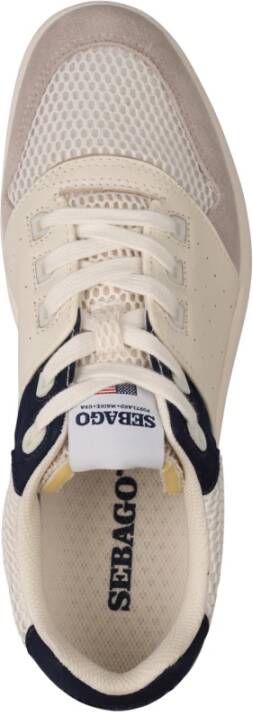 Sebago Blauwe Casual Sneakers met Rubberen Zool
