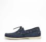 Sebago Blauwe Suède Mocassin Blue Heren - Thumbnail 3