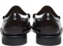 Sebago Bordeauxrode Leren Instap Platte Schoenen Brown Heren - Thumbnail 13