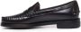 Sebago Bordeauxrode Leren Instap Platte Schoenen Brown Heren - Thumbnail 14