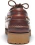 Sebago Handgemaakte Camelkleurige Leren Bootschoenen Brown Heren - Thumbnail 3
