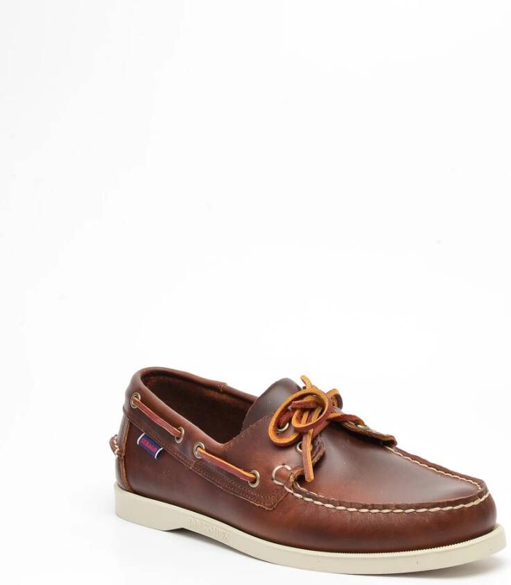 Sebago Bruin Leren Loafer Brown Heren