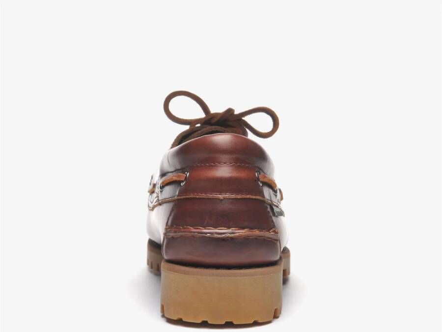 Sebago Bruin Leren Mocassin