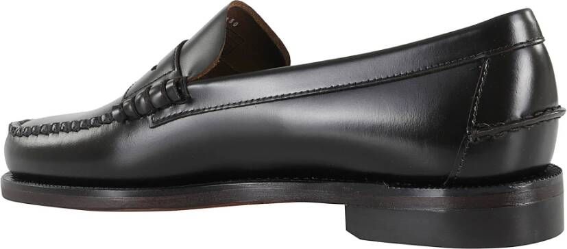 Sebago Bruine Classic Dan Gladleren Loafer