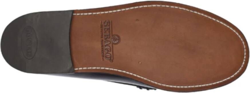 Sebago Bruine Instap Mocassin Schoenen