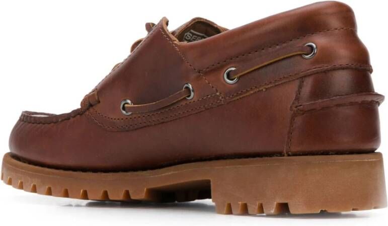 Sebago Acadia Instappers Brown Heren
