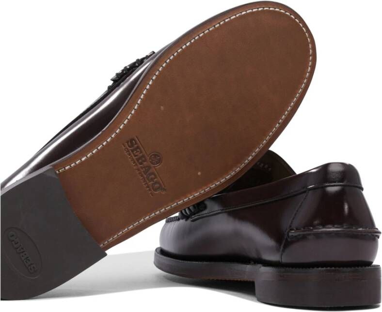 Sebago Bruine Loafer Schoenen voor Mannen