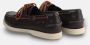 Sebago Donkerbruine Gestructureerde Loafer Brown - Thumbnail 3