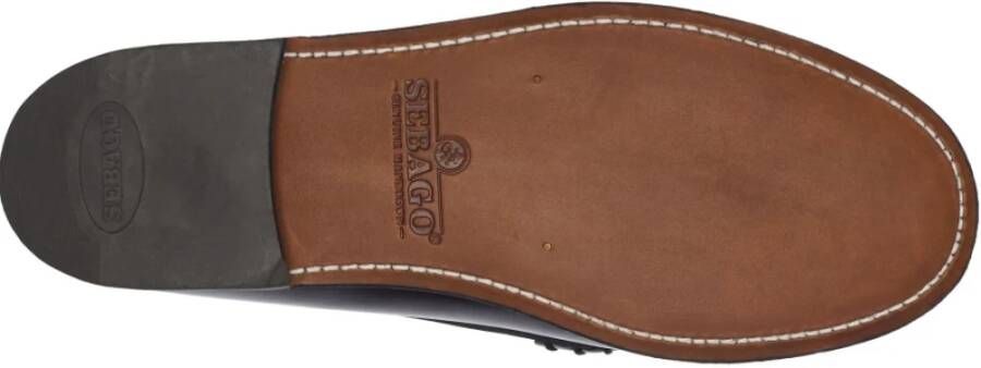 Sebago Bruine Penny Loafer Schoenen