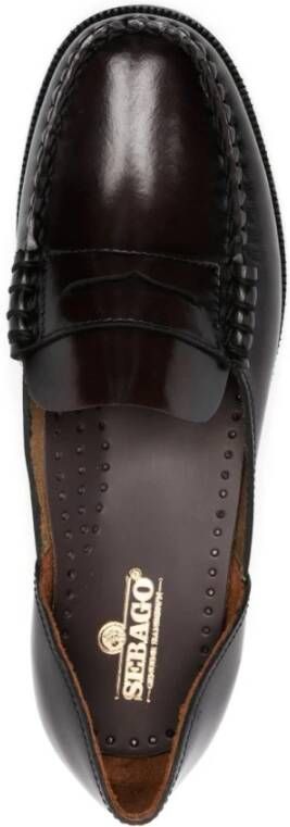 Sebago Bruine Sandalen met Penny Slot