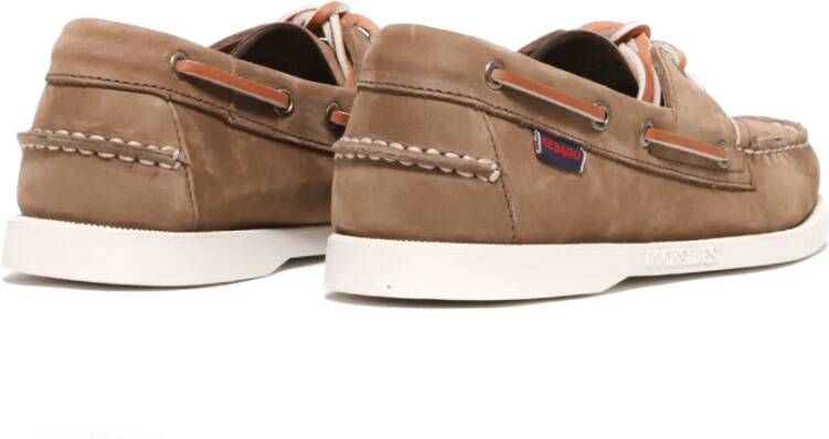 Sebago Bruine suède loafers