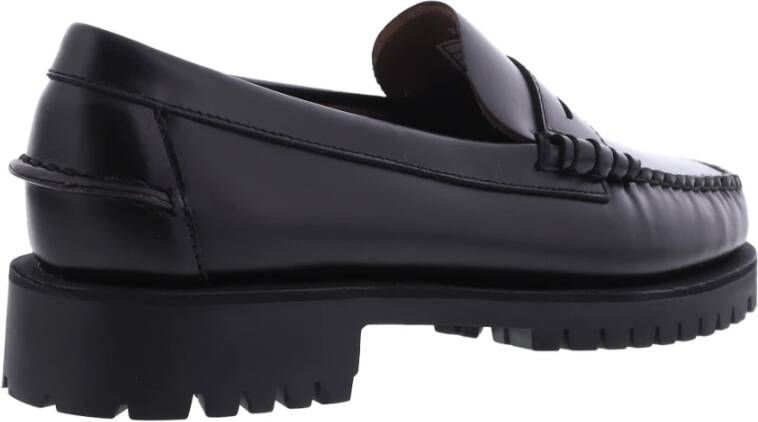 Sebago Dames Dan Lug Loafer Zwart Black Dames