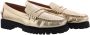 Sebago Dames Dan Metallic Loafer Goud Gray Dames - Thumbnail 6