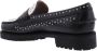 Sebago Leren Studs Oorbellen voor Vrouwen Black Dames - Thumbnail 2