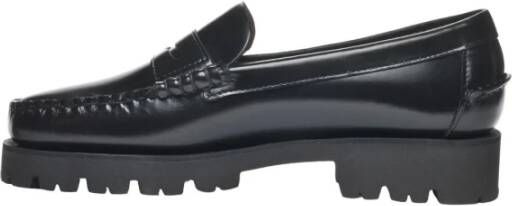 Sebago Dames Mocassins van Leer Black Dames