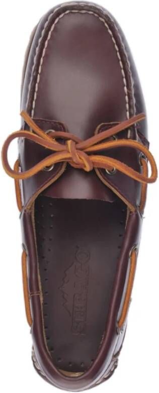 Sebago Ranger Moc Zacht Lederen Instappers Brown Dames