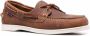 Sebago Docksides Portland Bruin Leren Bootschoenen Brown Heren - Thumbnail 11