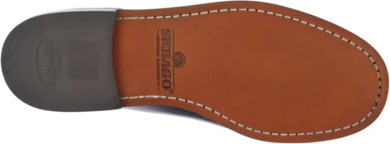 Sebago Handgemaakte leren kwastloafer Luisa
