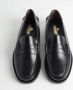 Sebago Klassieke leren instapper Italiaans gemaakt Black Dames - Thumbnail 13