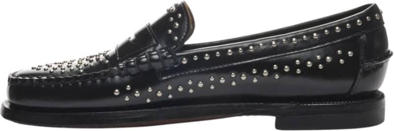 Sebago Klassieke Loafers voor Heren Black Dames