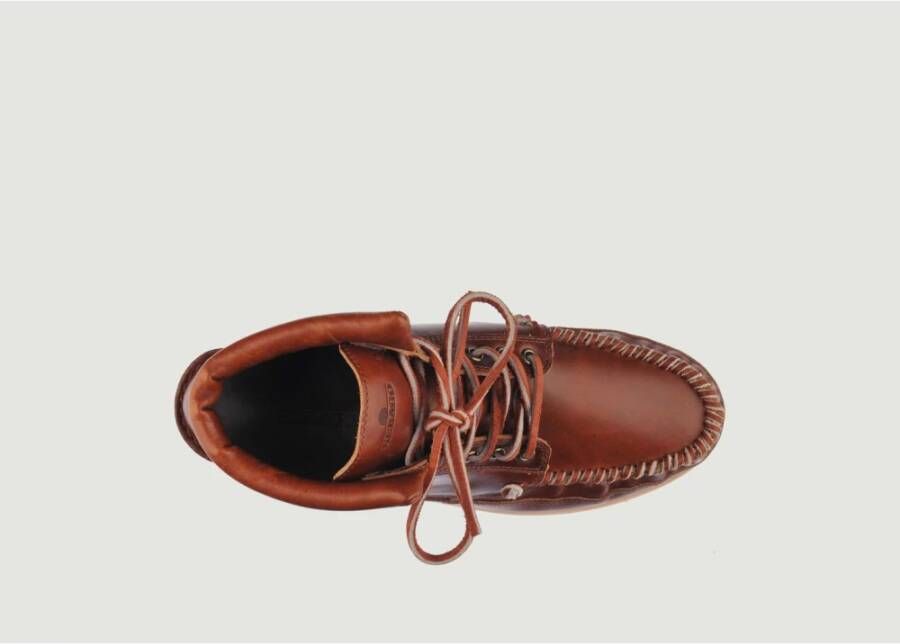 Sebago Leren Derbies in Native American-stijl Bruin Heren