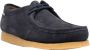 Sebago Handgemaakte Koala Suède Schoenen Blauw Marine - Thumbnail 4