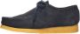 Sebago Handgemaakte Koala Suède Schoenen Blauw Marine - Thumbnail 5