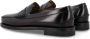 Sebago Bordeauxrode Leren Instap Platte Schoenen Brown Heren - Thumbnail 18
