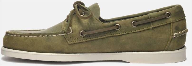 Sebago Loafers Green Heren