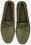 Sebago Handgemaakte Groene Leren Bootschoenen Green Heren - Thumbnail 10