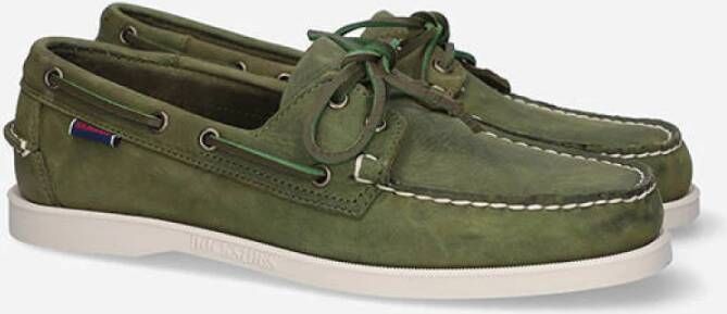 Sebago Loafers Green Unisex