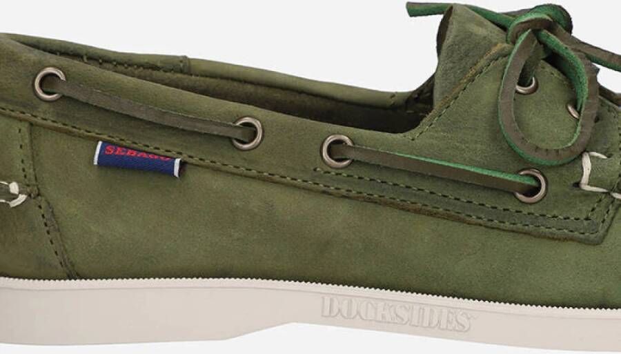 Sebago Loafers Green Unisex