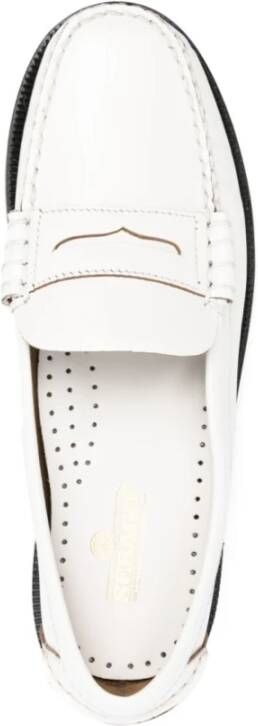 Sebago Penny-Slot Flat Leren Loafers